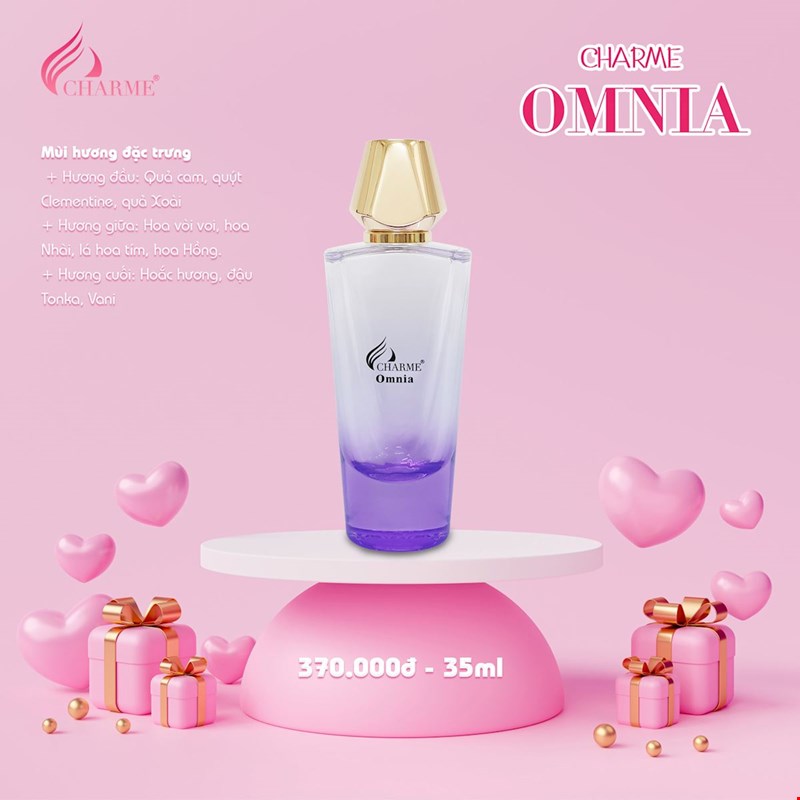 Nước Hoa Nữ Charme Omnia Crystal 35ml