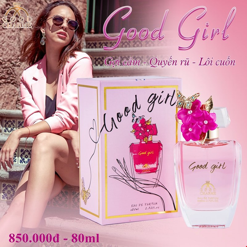 Nước Hoa Nữ Good Charme Good Girl 80ml (Pink)