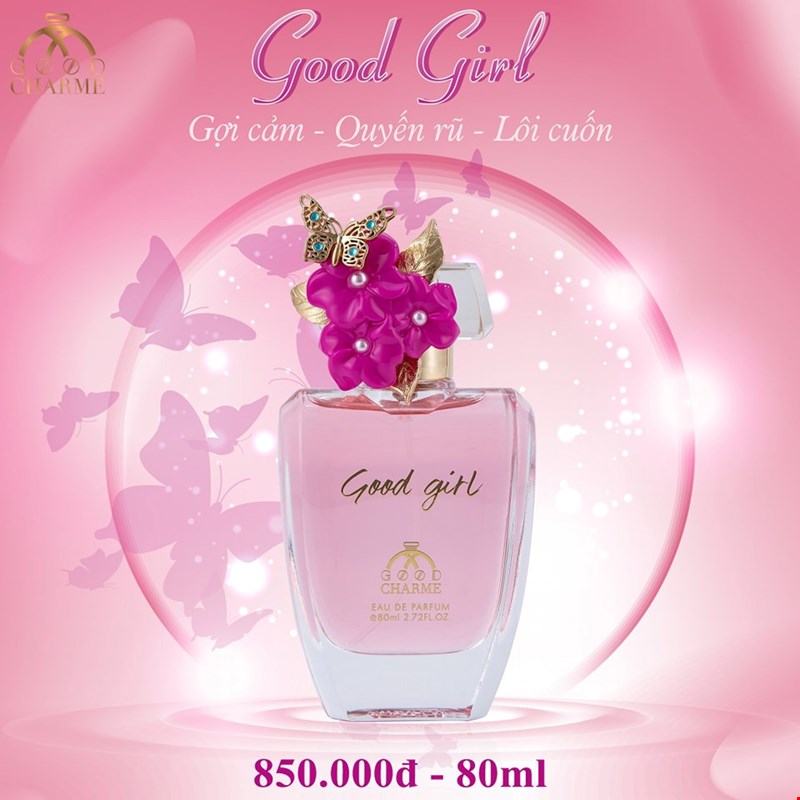 Nước Hoa Nữ Good Charme Good Girl 80ml (Pink)